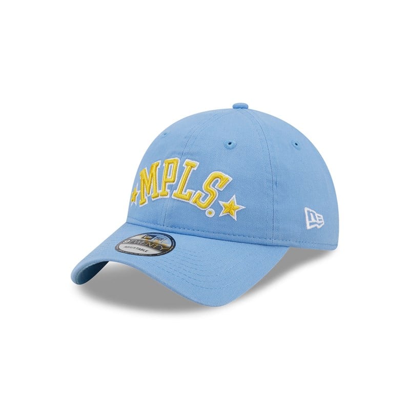 Blue New Era La Lakers NBA Classic Adjustable Cap 9twenty | SFAZ08157