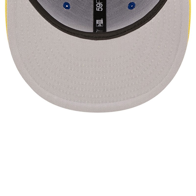 Blue New Era La Rams Ne Letterman Fitted Cap 59fifty | VPCO70283