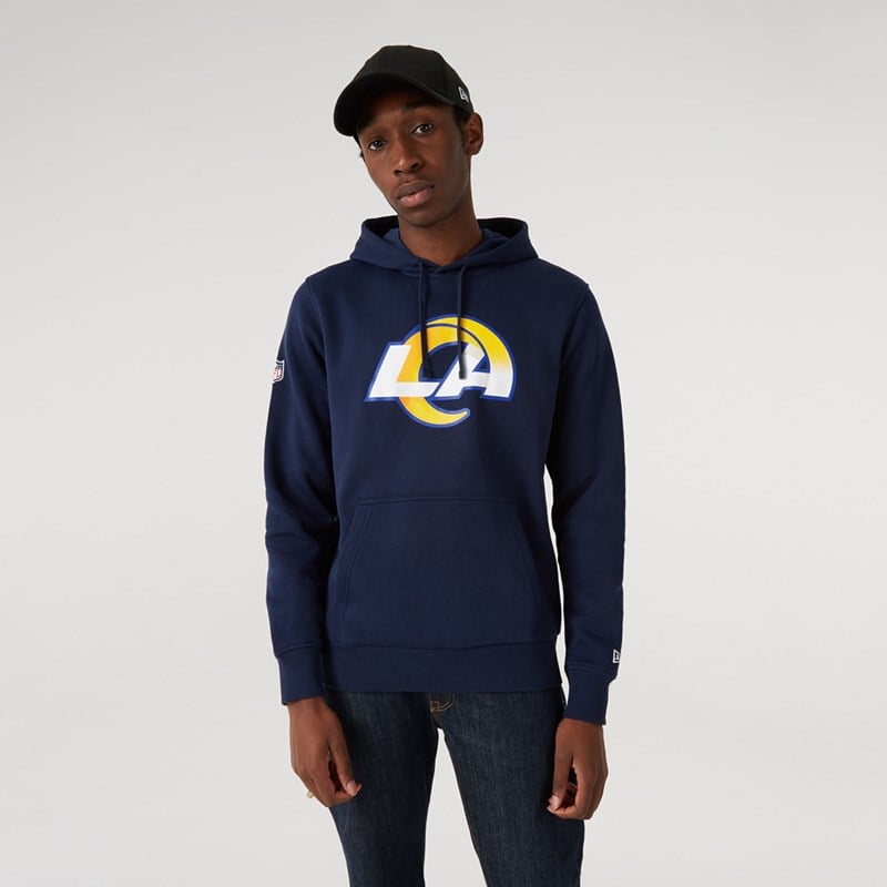 Blue New Era La Rams Team Logo Hoodie | SQBZ19640