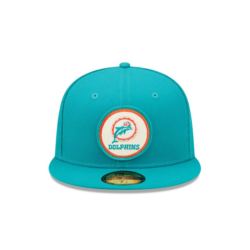 Blue New Era Miami Dolphins NFL Sideline 2022 Cap 59fifty | GYSN21687