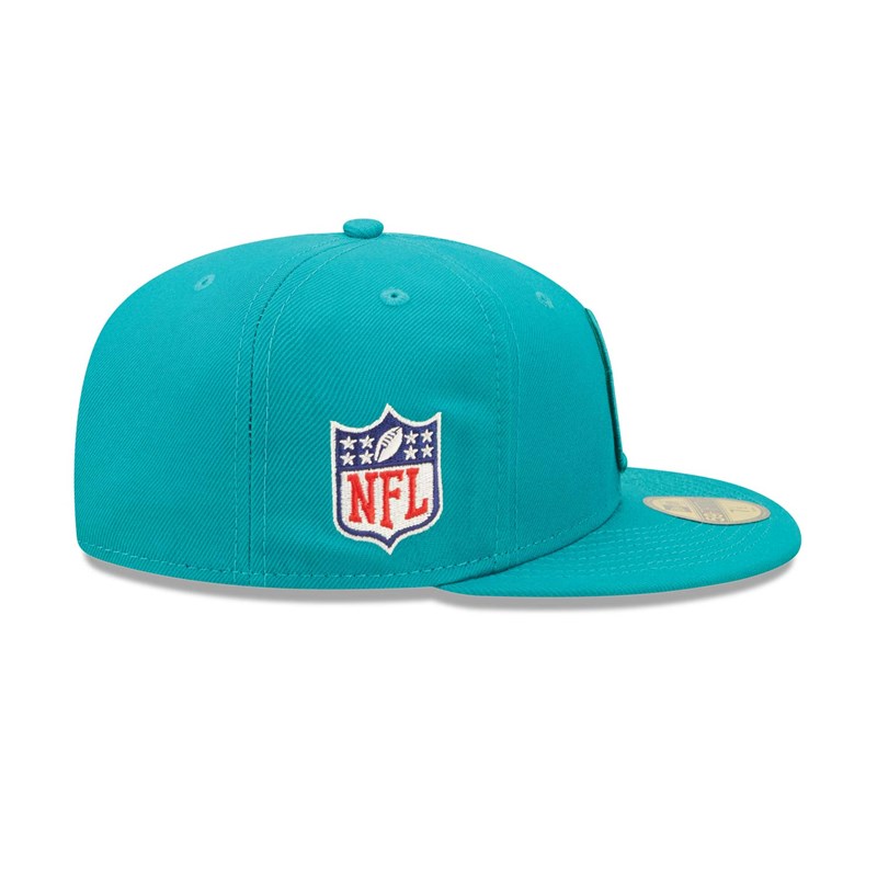 Blue New Era Miami Dolphins NFL Sideline 2022 Cap 59fifty | GYSN21687