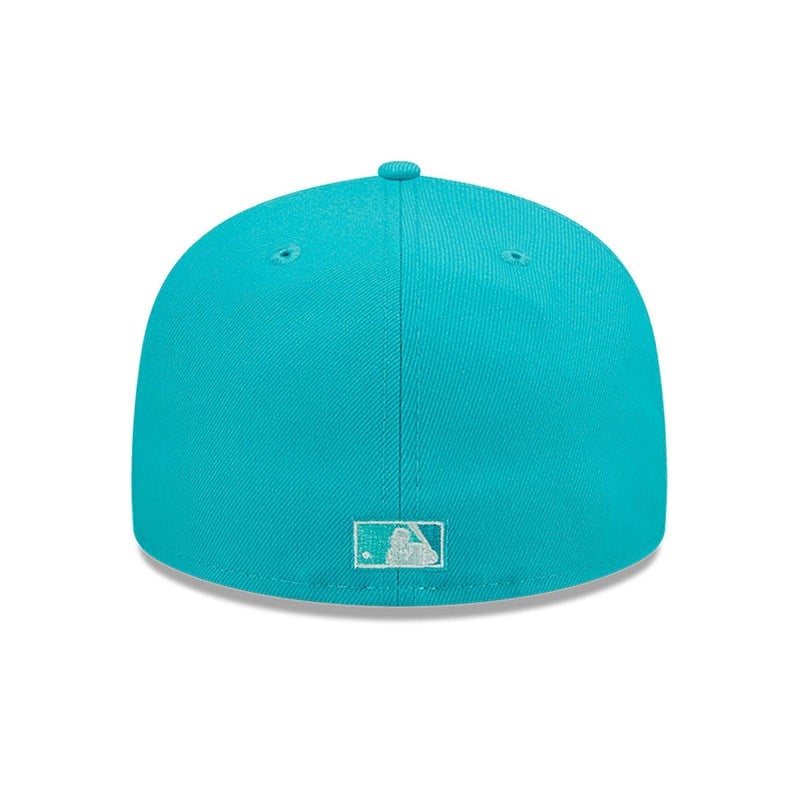 Blue New Era Miami Marlins Monocamo Fitted Cap 59fifty | GYJD92375