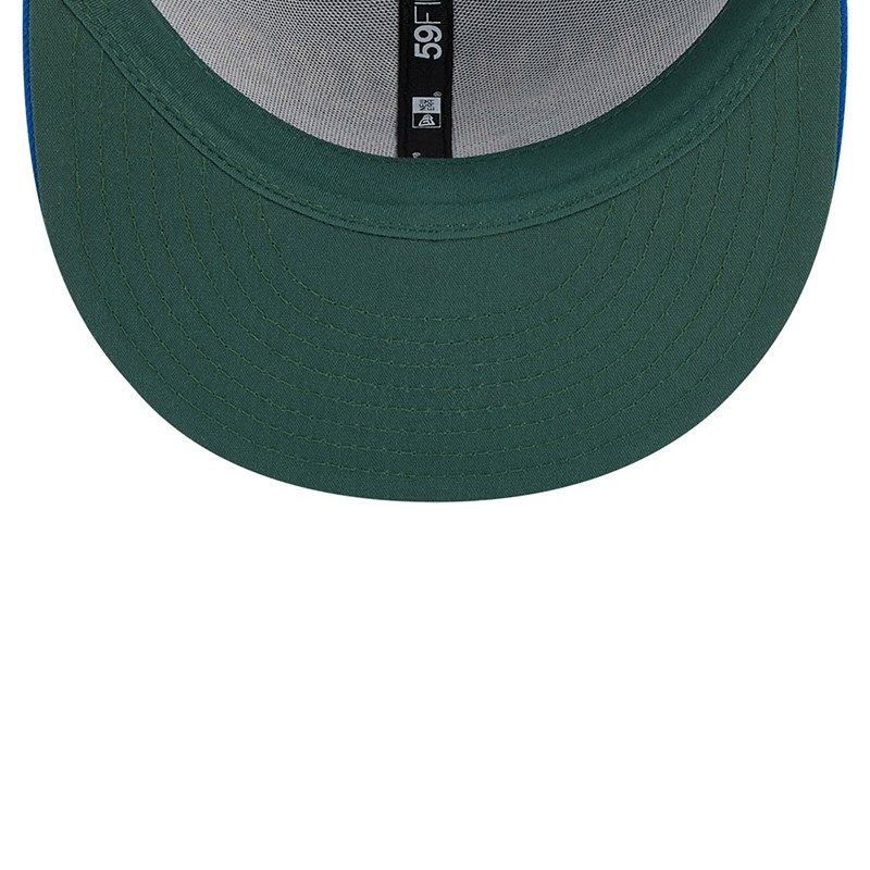 Blue New Era Milwaukee Bucks Authentics City Edition Fitted Cap 59fifty | VUGS47510