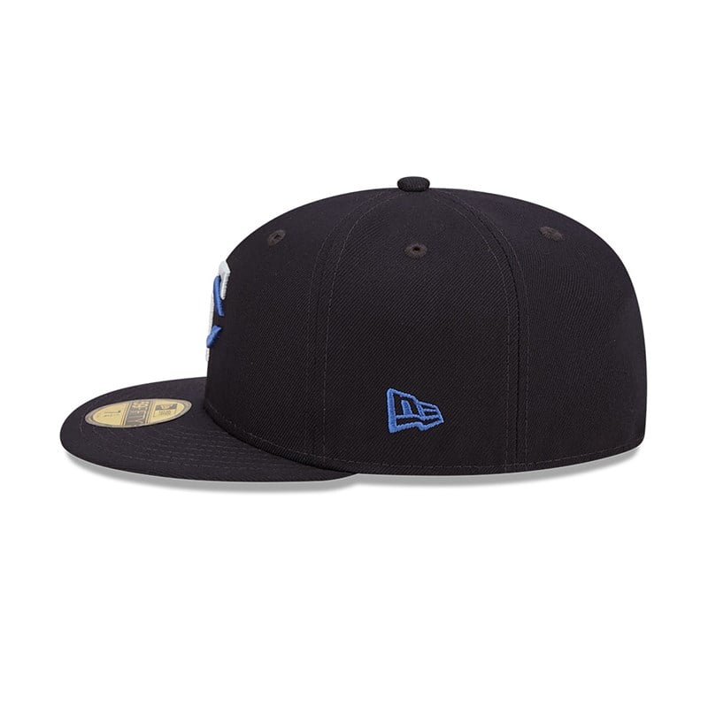 Blue New Era Minnesota Twins Monocamo Fitted Cap 59fifty | RXVQ89163