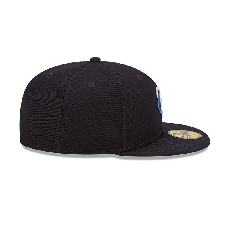 Blue New Era Minnesota Twins Monocamo Fitted Cap 59fifty | RXVQ89163