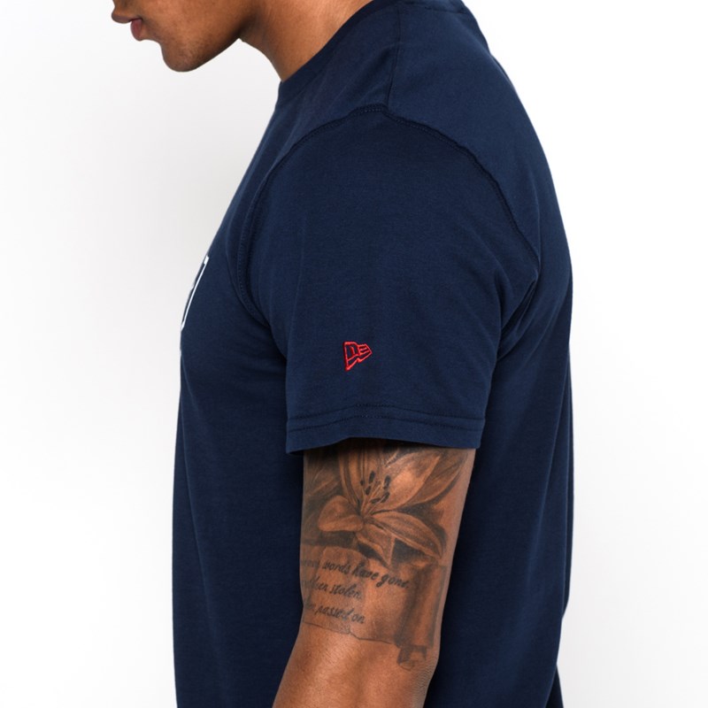 Blue New Era New England Patriots Team Logo T-Shirt | WOMT35689