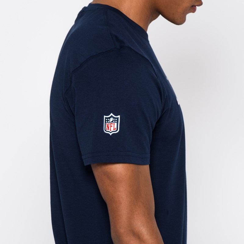 Blue New Era New England Patriots Team Logo T-Shirt | WOMT35689