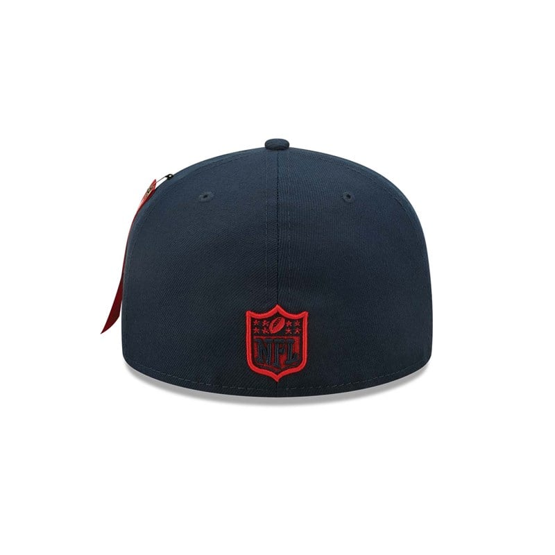 Blue New Era New England Patriots X Alpha Industries Fitted Cap 59fifty | KODL16539