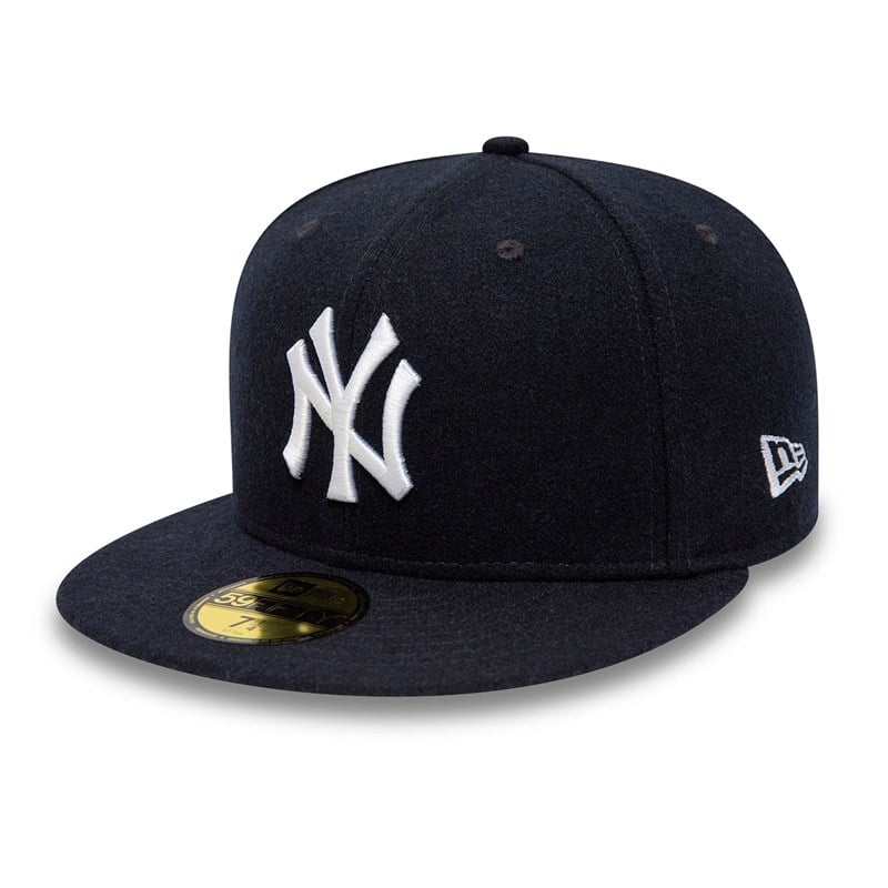 Blue New Era New York Yankees Anniversary Fitted Cap 59fifty | VLYZ85306