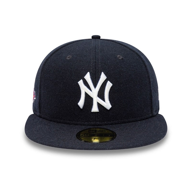 Blue New Era New York Yankees Anniversary Fitted Cap 59fifty | VLYZ85306