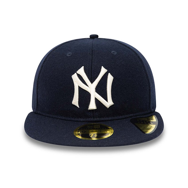 Blue New Era New York Yankees Cooperstown Fitted Cap 59fifty | UDOT81395