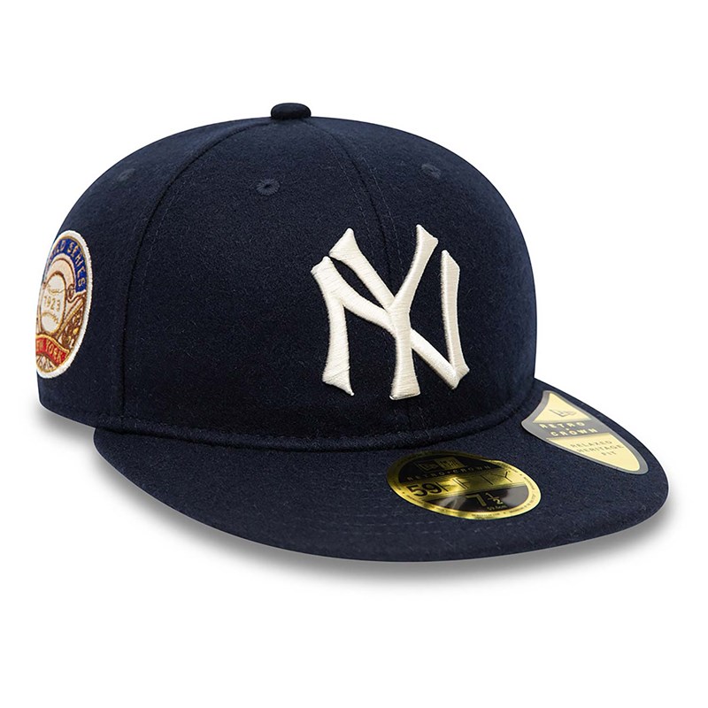 Blue New Era New York Yankees Cooperstown Fitted Cap 59fifty | UDOT81395