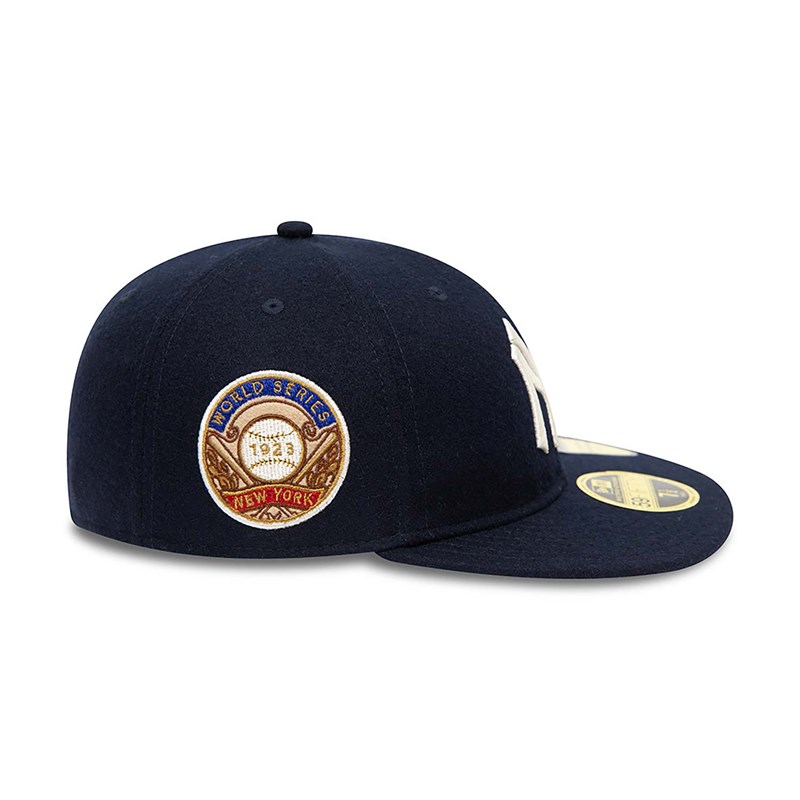 Blue New Era New York Yankees Cooperstown Fitted Cap 59fifty | UDOT81395