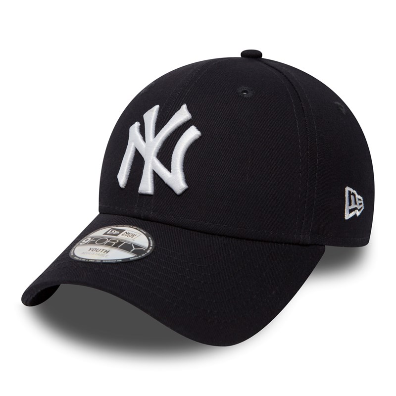 Blue New Era New York Yankees Essential Kids Cap 9forty | QWKN64801