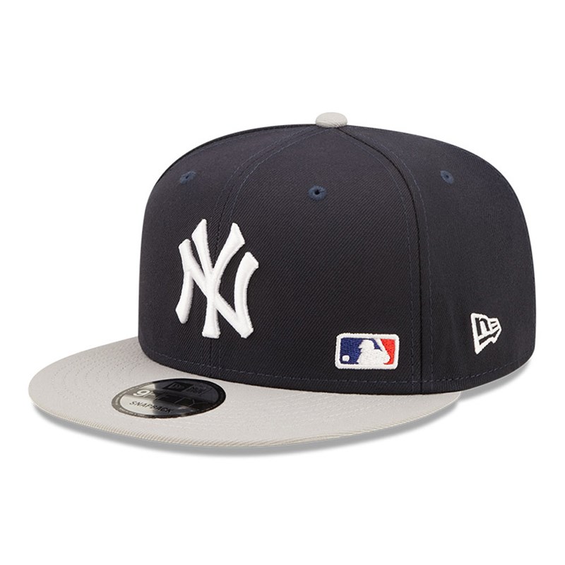 Blue New Era New York Yankees MLB Letter Arch Cap 9fifty | VAHZ51072