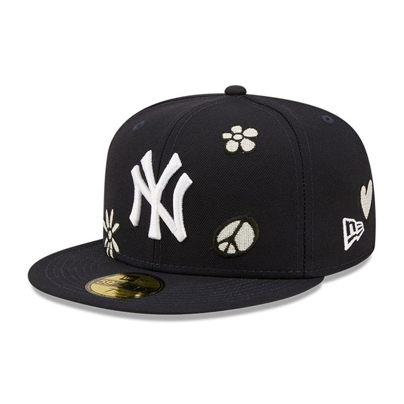 Blue New Era New York Yankees MLB Sunlight Pop Cap 59fifty | FVIS48239