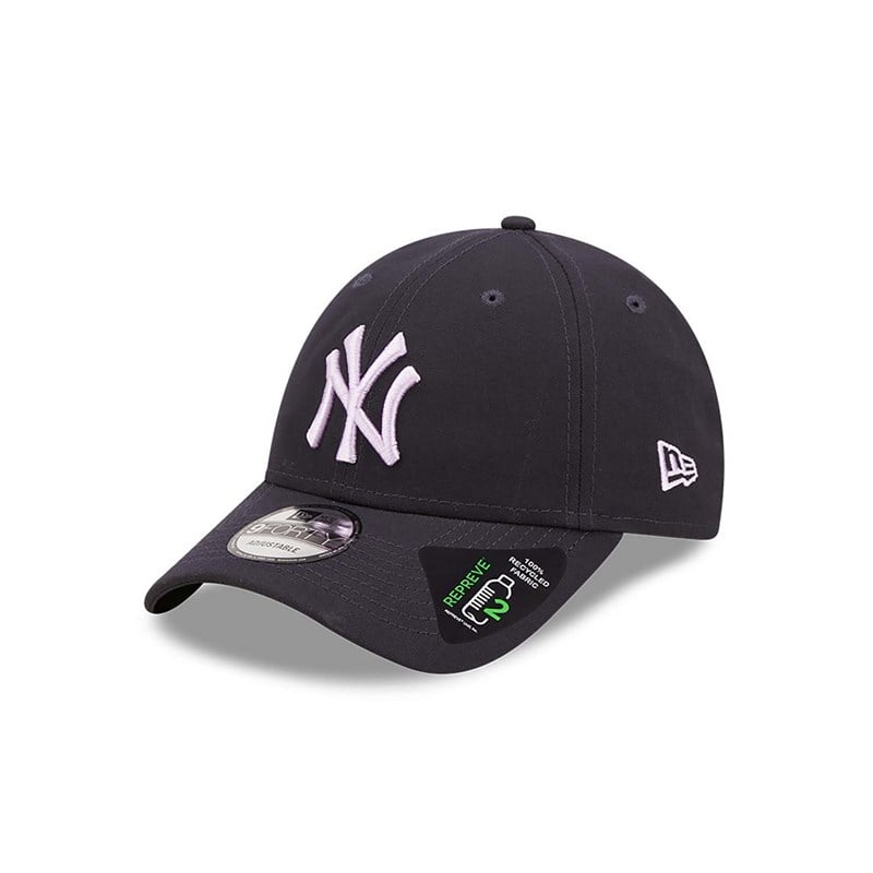 Blue New Era New York Yankees Repreve Adjustable Cap 9forty | SQCF24576