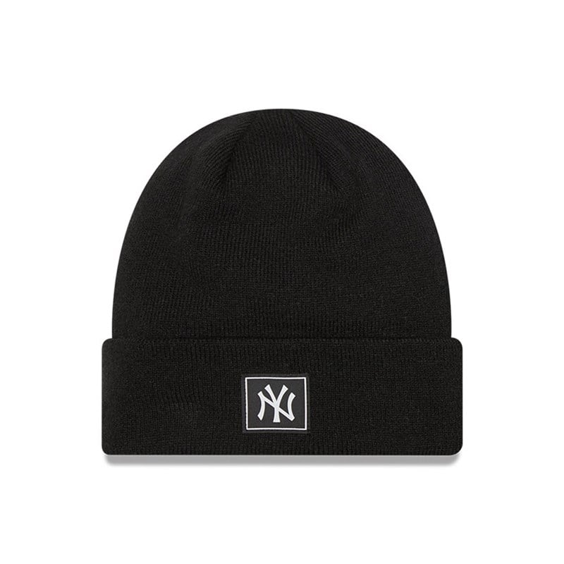 Blue New Era New York Yankees Team Beanie Hat Knit | UJZD97348