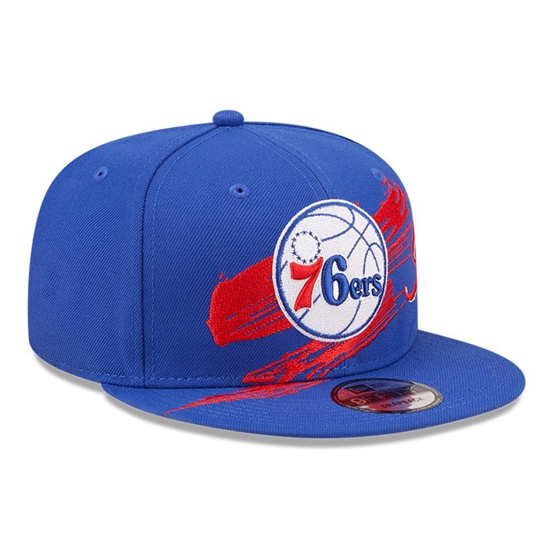 Blue New Era Philadelphia 76ers NBA Sweep Cap 9fifty | SAQN23958