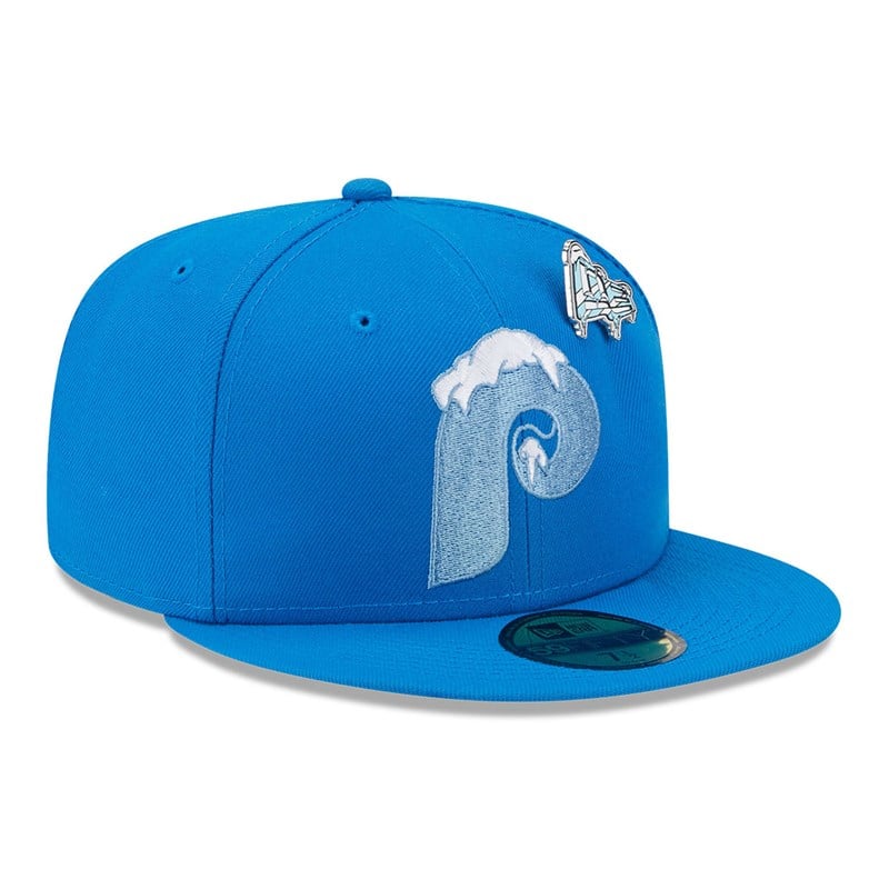 Blue New Era Philadelphia Phillies Day Fitted Cap 59fifty | YZDP96104