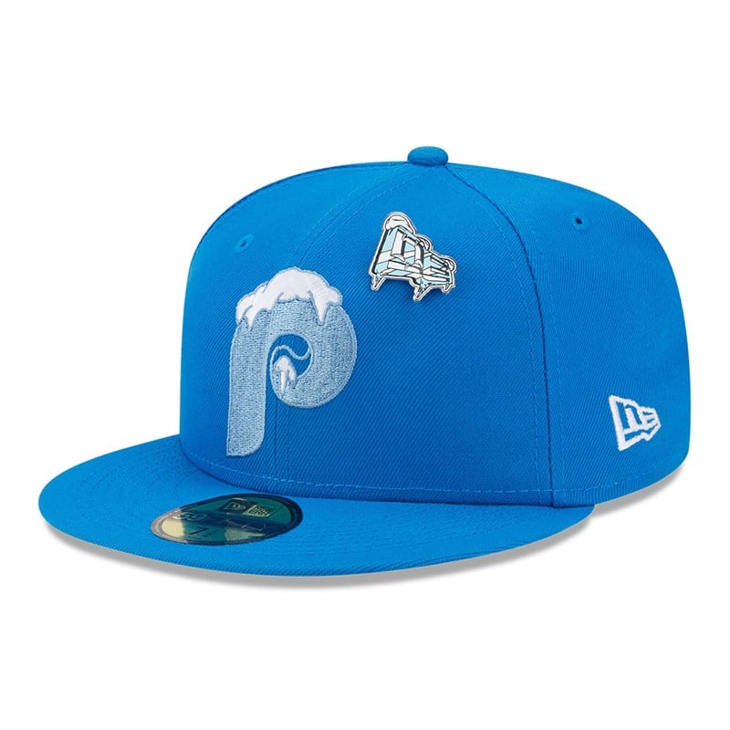 Blue New Era Philadelphia Phillies Day Fitted Cap 59fifty | YZDP96104