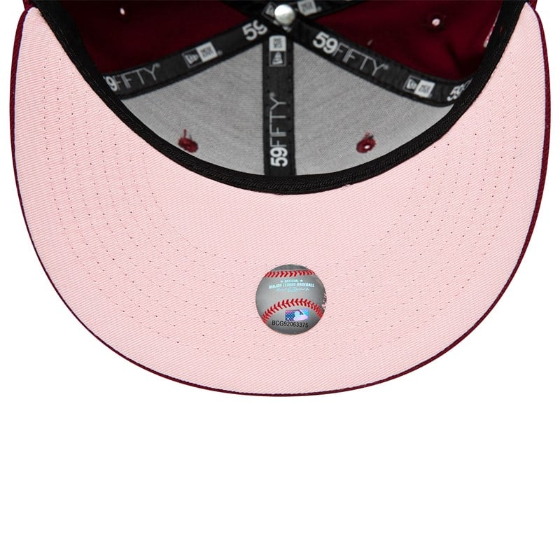 Blue New Era Philadelphia Phillies Side Patch Bloom Fitted Cap 59fifty | TFMK35960