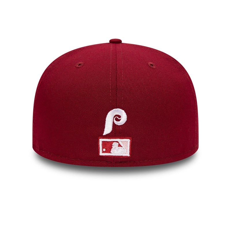 Blue New Era Philadelphia Phillies Side Patch Bloom Fitted Cap 59fifty | TFMK35960