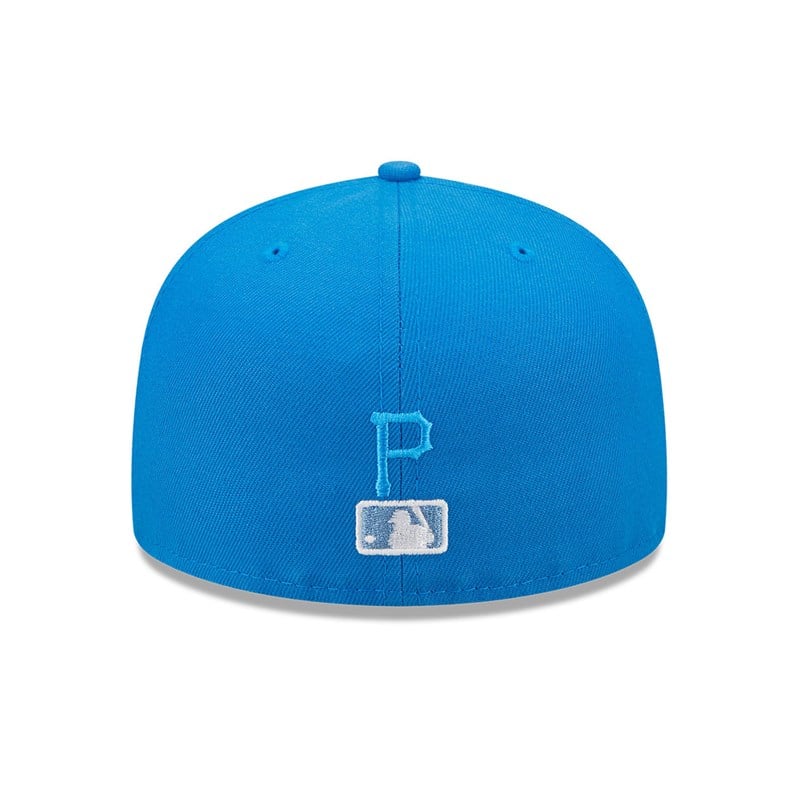 Blue New Era Pittsburgh Pirates Day Fitted Cap 59fifty | YVSD95607