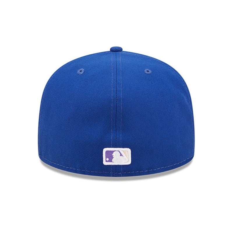 Blue New Era San Diego Padres MLB Nightbreak Team Fitted Cap 59fifty | FKJP90437