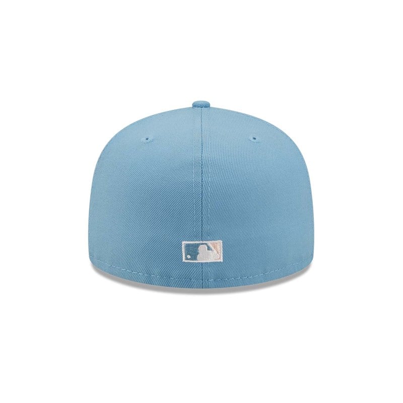 Blue New Era San Diego Padres Pastel Fitted Cap 59fifty | QMES65024