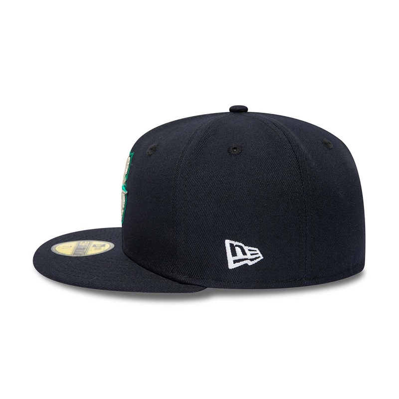 Blue New Era Seattle Mariners 25th Anniversary Fitted Cap 59fifty | VTIB74953