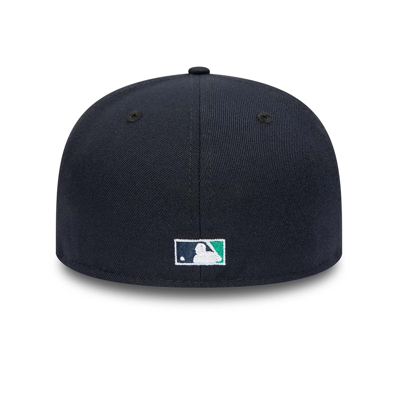 Blue New Era Seattle Mariners 25th Anniversary Fitted Cap 59fifty | VTIB74953