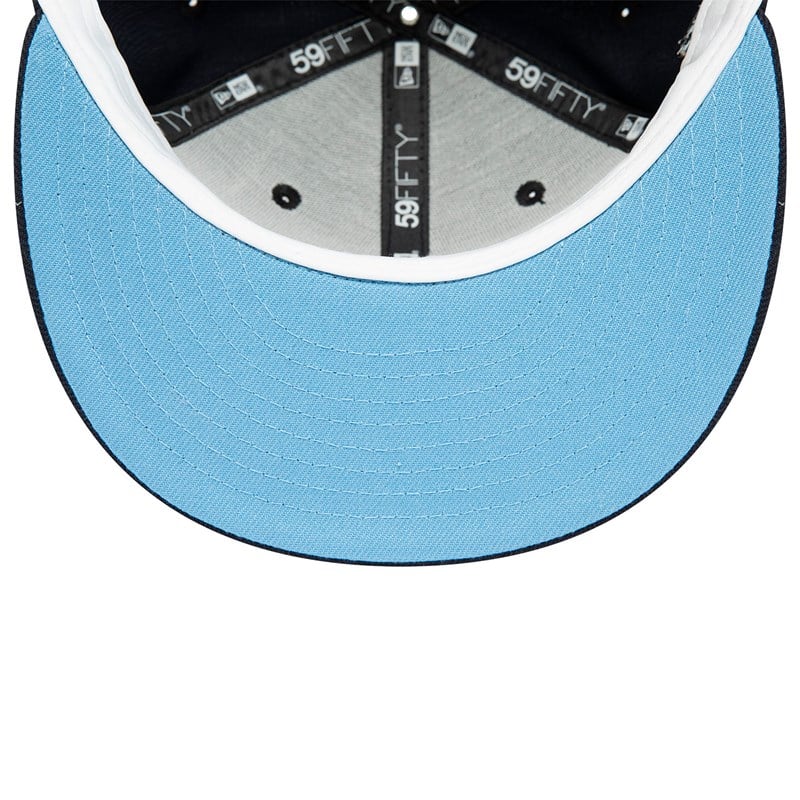 Blue New Era Seattle Mariners 35 Years Fitted Cap 59fifty | HCDO53409