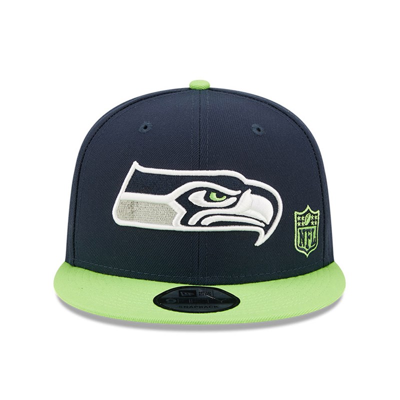 Blue New Era Seattle Seahawks NFL Letter Arch Cap 9fifty | ZEAX57143