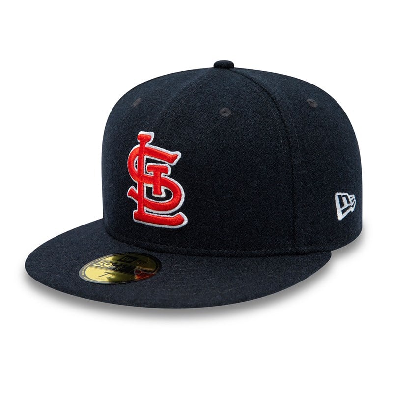 Blue New Era St. Louis Cardinals Anniversary Fitted Cap 59fifty | BKEZ62750