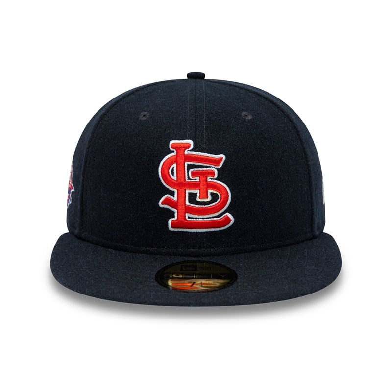 Blue New Era St. Louis Cardinals Anniversary Fitted Cap 59fifty | BKEZ62750