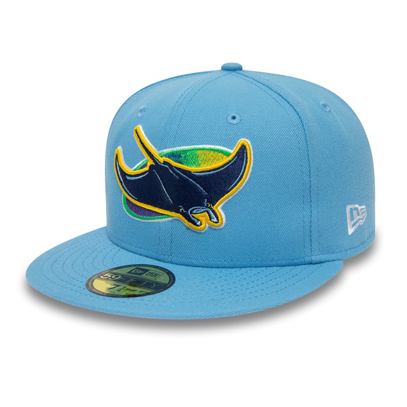 Blue New Era Tampa Bay Rays American League Stadium Fitted Cap 59fifty | JYCB07512