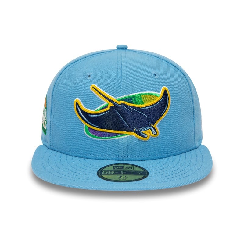 Blue New Era Tampa Bay Rays American League Stadium Fitted Cap 59fifty | JYCB07512