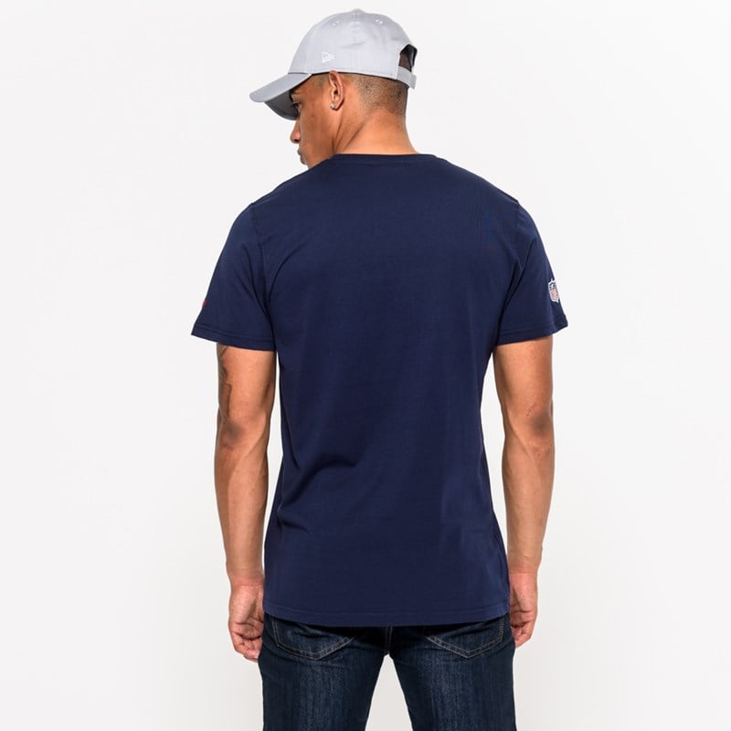 Blue New Era Tennessee Titans Team Logo T-Shirt | JFEA72106