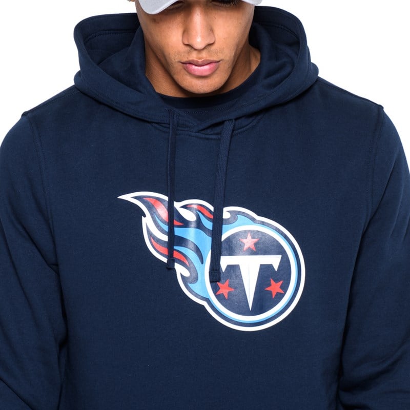 Blue New Era Tennessee Titans Team Logo Hoodie | JMHC82016