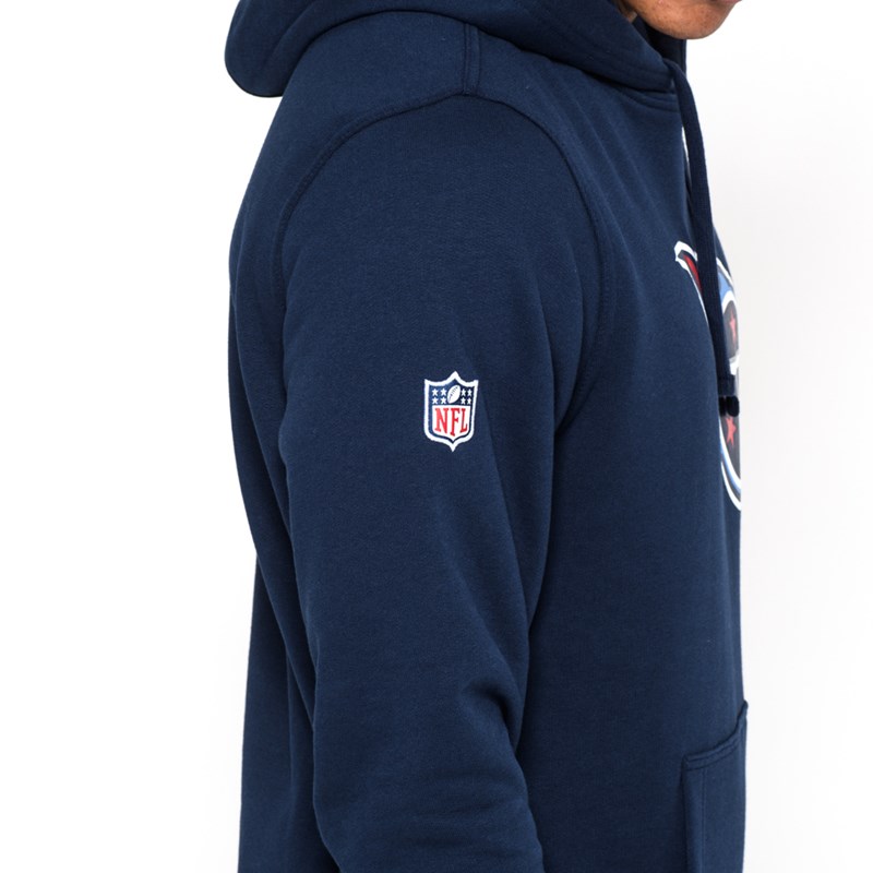 Blue New Era Tennessee Titans Team Logo Hoodie | JMHC82016