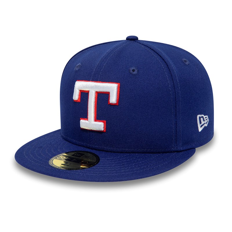 Blue New Era Texas Rangers American League Stadium Fitted Cap 59fifty | CGRB83657