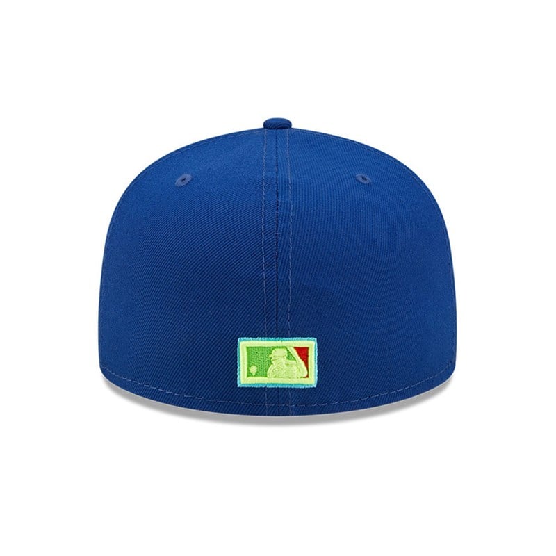 Blue New Era Toronto Jays Infrared Fitted Cap 59fifty | SPXO87624