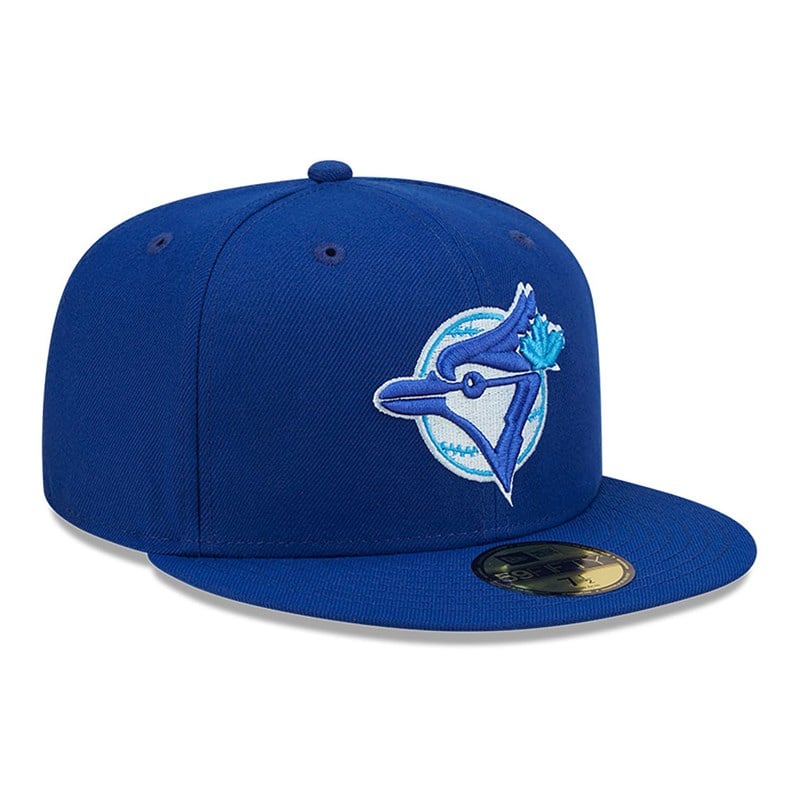 Blue New Era Toronto Jays Monocamo Fitted Cap 59fifty | ZKUF09158