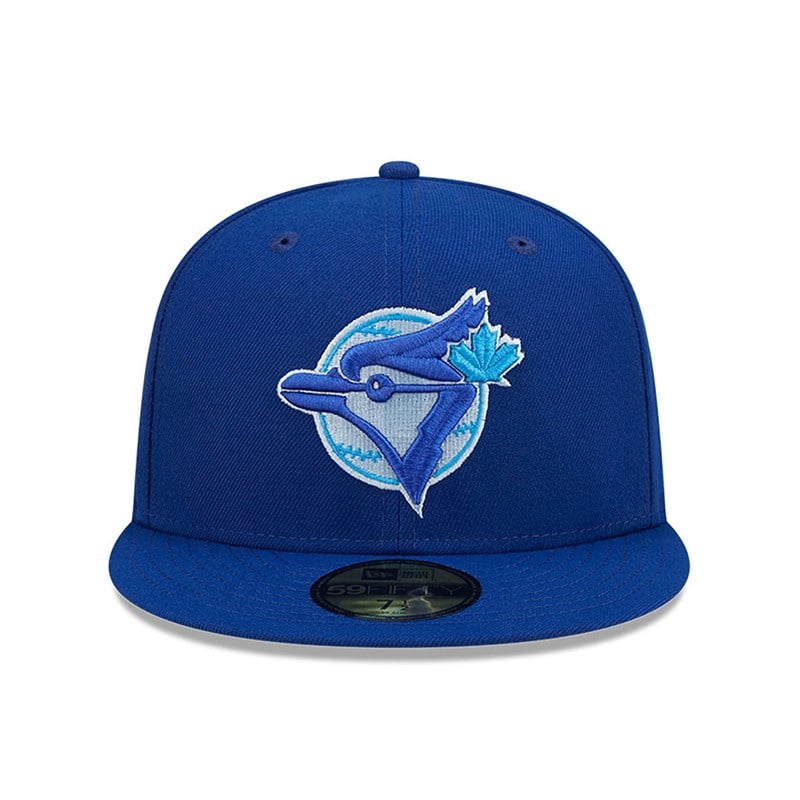 Blue New Era Toronto Jays Monocamo Fitted Cap 59fifty | ZKUF09158