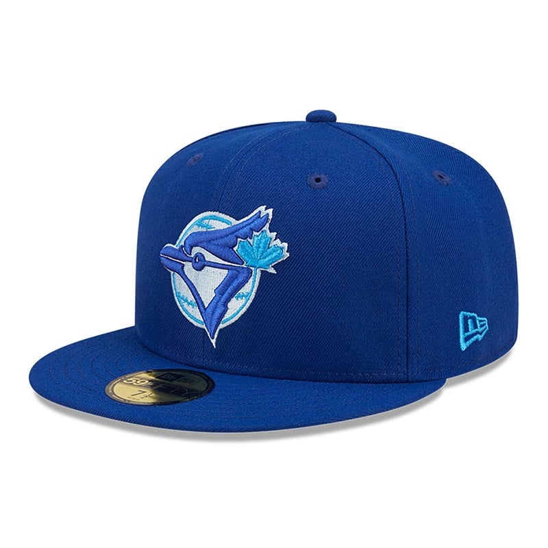 Blue New Era Toronto Jays Monocamo Fitted Cap 59fifty | ZKUF09158