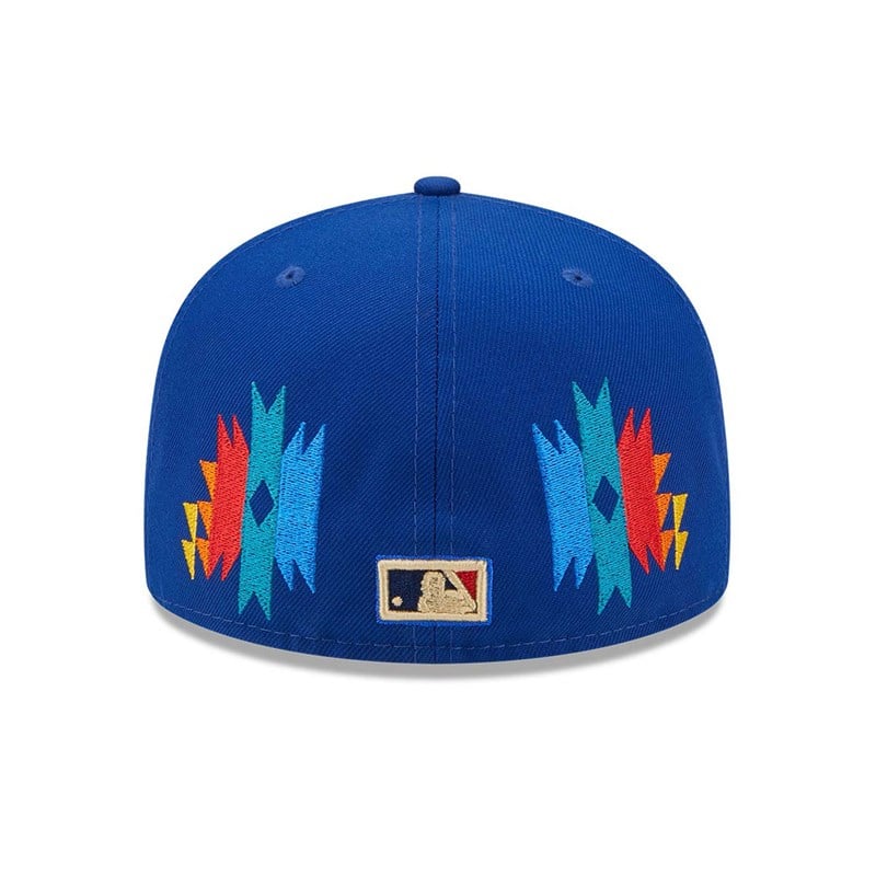 Blue New Era Toronto Jays Southwestern Fitted Cap 59fifty | CQRJ34506