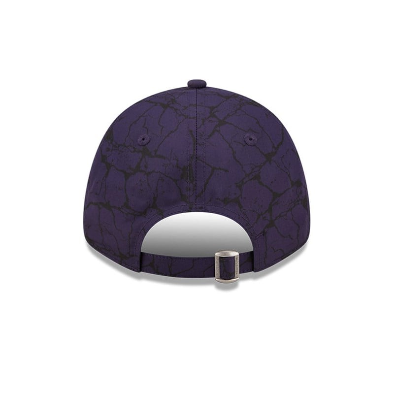 Blue New Era Tottenham Hotspur Marble Print Adjustable Cap 9forty | TWXS01768