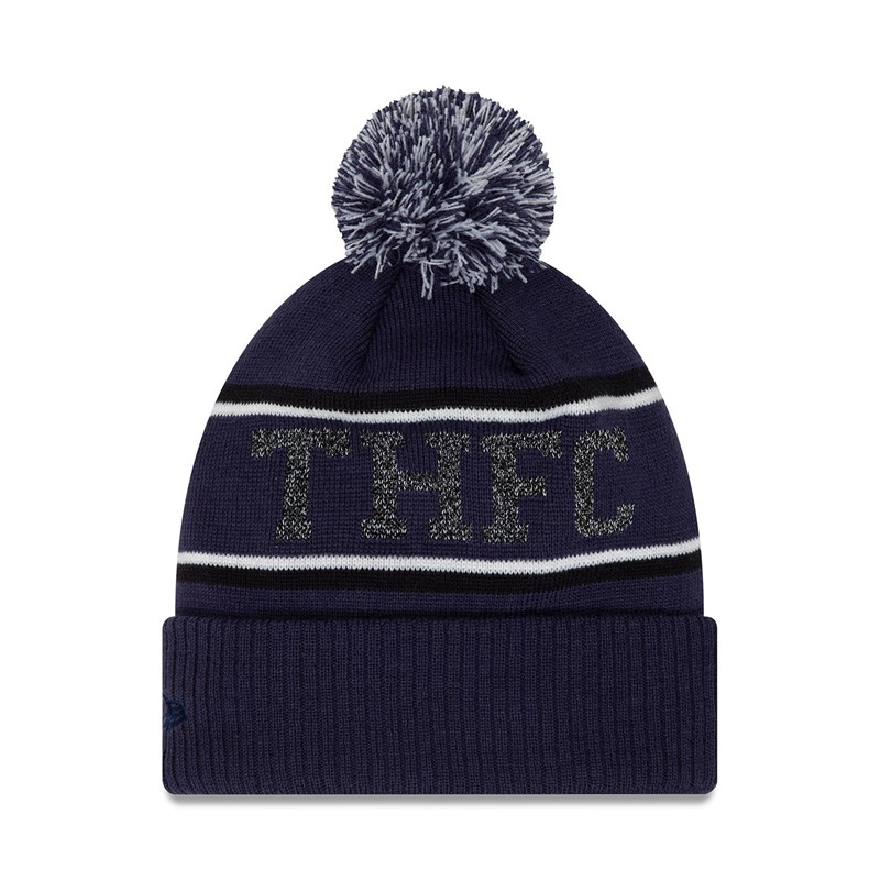 Blue New Era Tottenham Hotspur Reflective Beanie Knit | ELQG63817