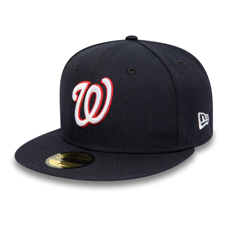 Blue New Era Washington Nationals National League Stadium Fitted Cap 59fifty | ALVY10954